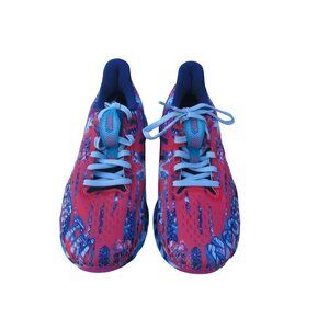 Asics Womens Gel-Nimbus 23 7.5 Running Shoes Red/Blue Lightweight Brand New